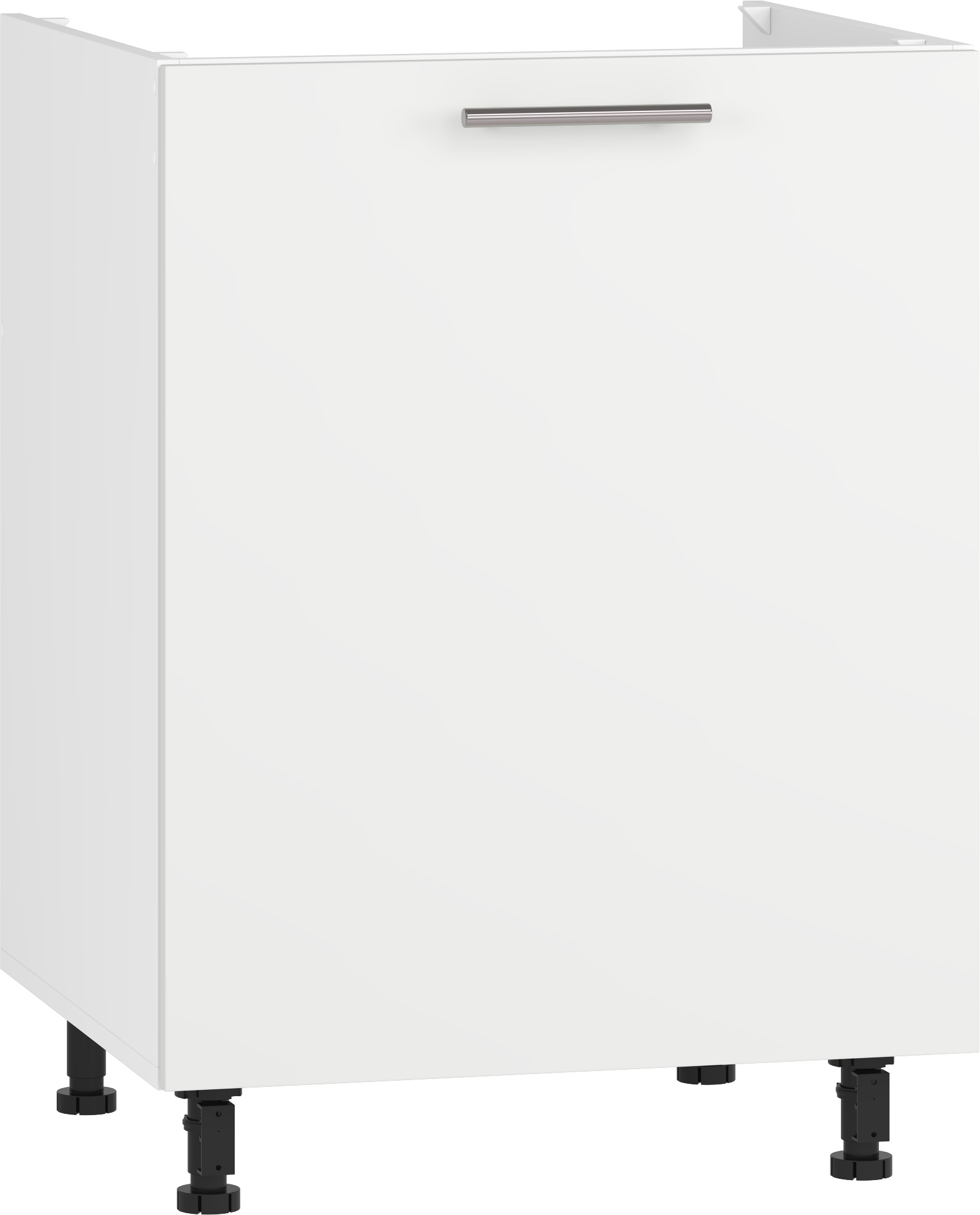 VENTO DK-60/82 szafka zlewozmywakowa front: biały mat