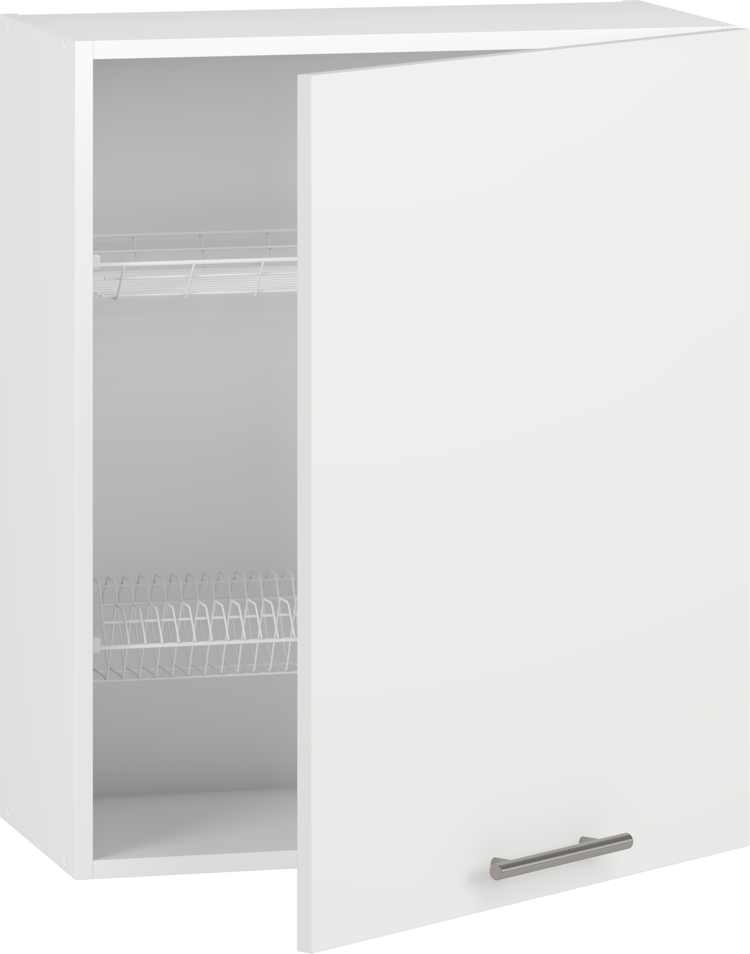 VENTO GC-60/72 szafka górna z ociekaczem, front: biały mat