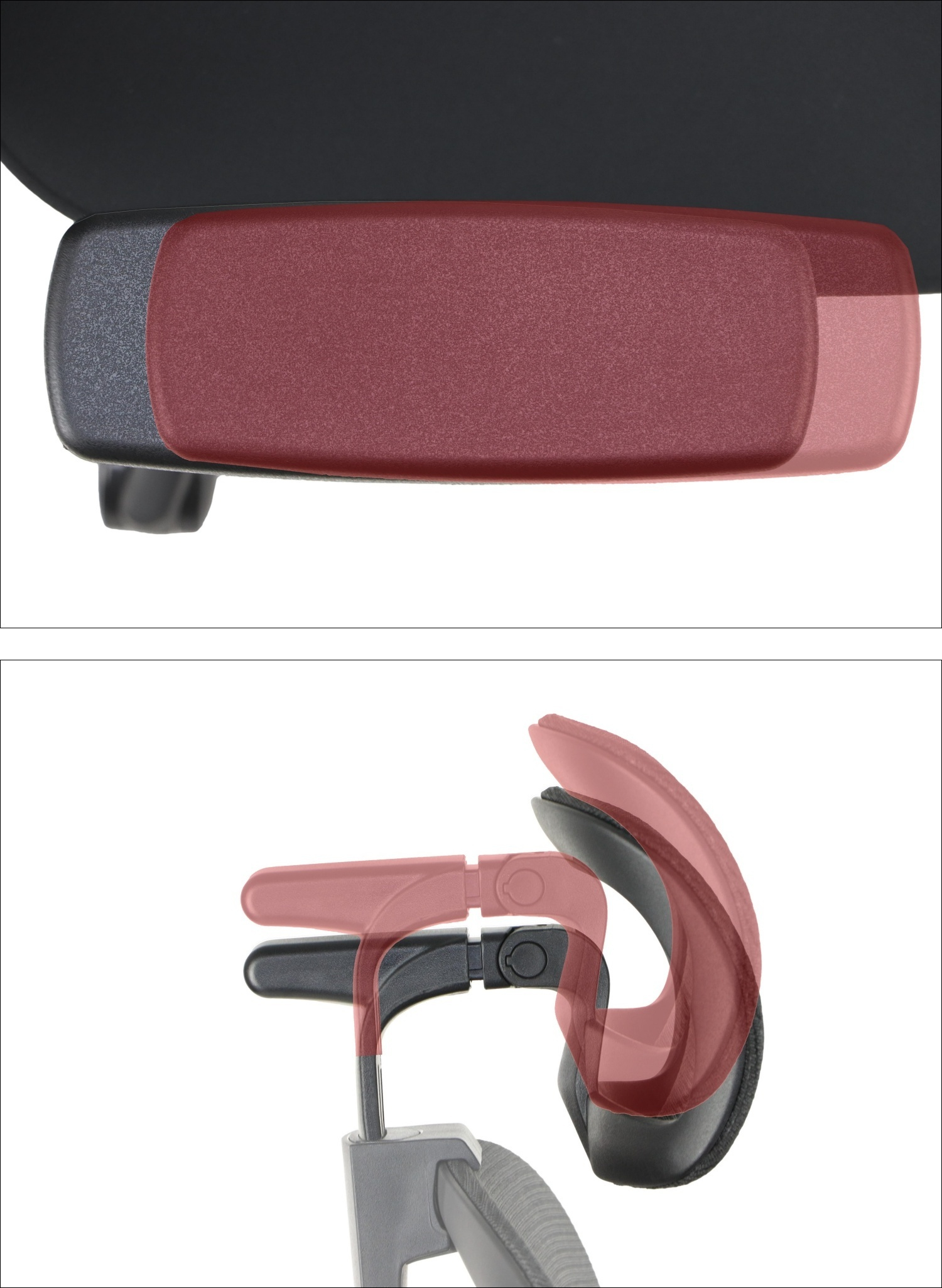 Fotel biurowy obrotowy LARCK czarny