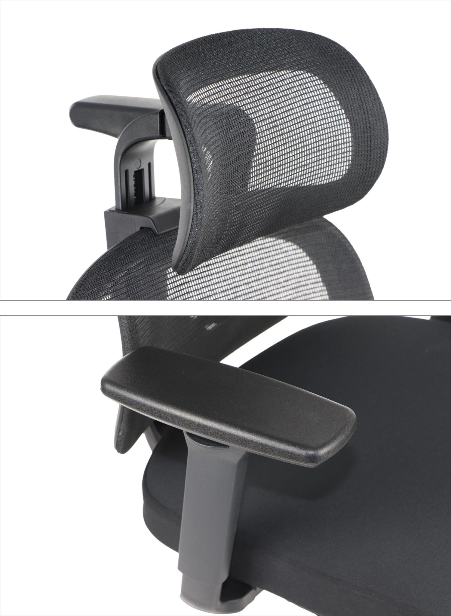 Fotel biurowy obrotowy LARCK czarny