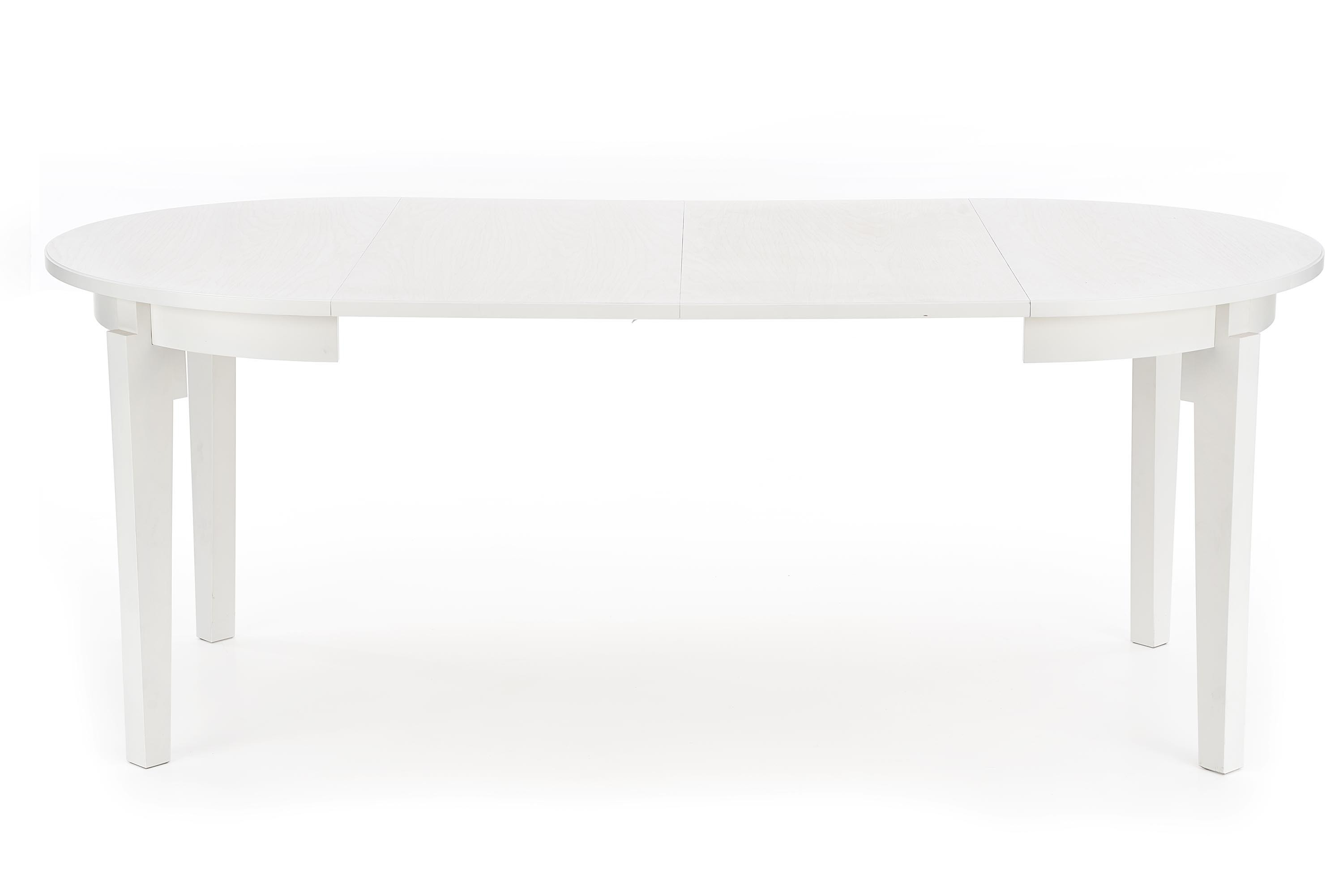 SORBUS stół rozkładany, blat - biały, nogi - białe