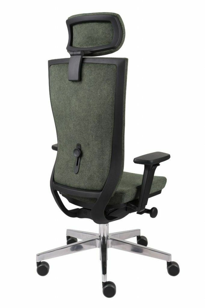 Fotel biurowy Marti BT HD Black/Chrome