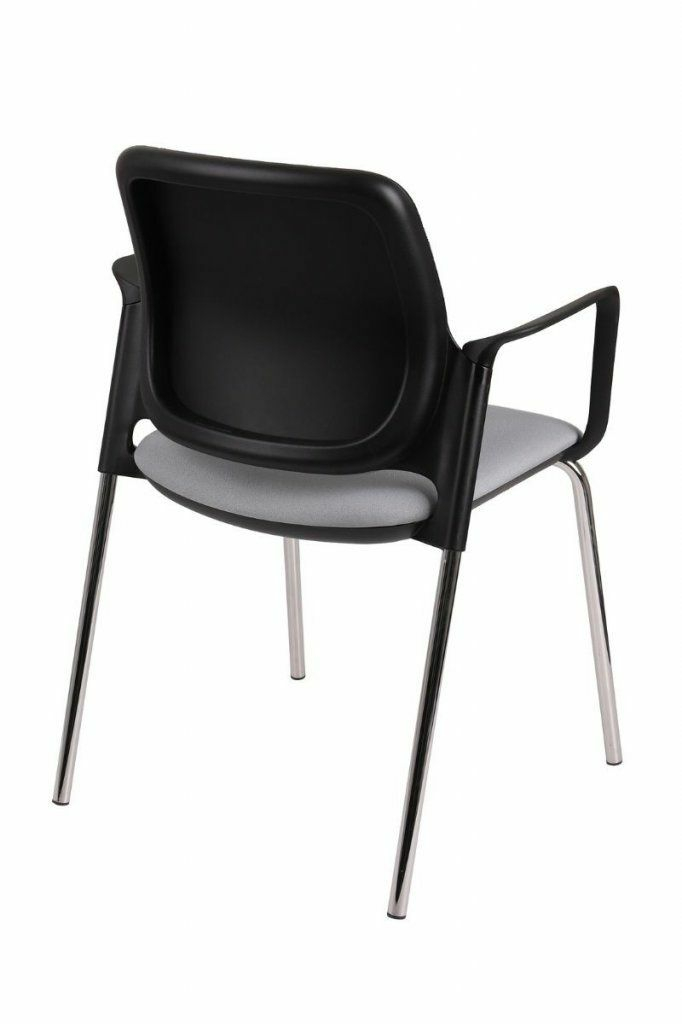 Krzesło konferencyjne Aspen 4L BT Arm black/chrome