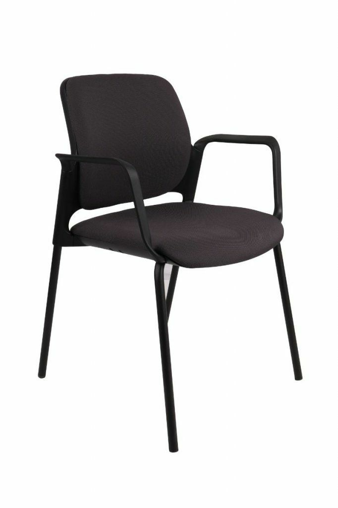 Krzesło konferencyjne Aspen 4L BT Arm black/chrome