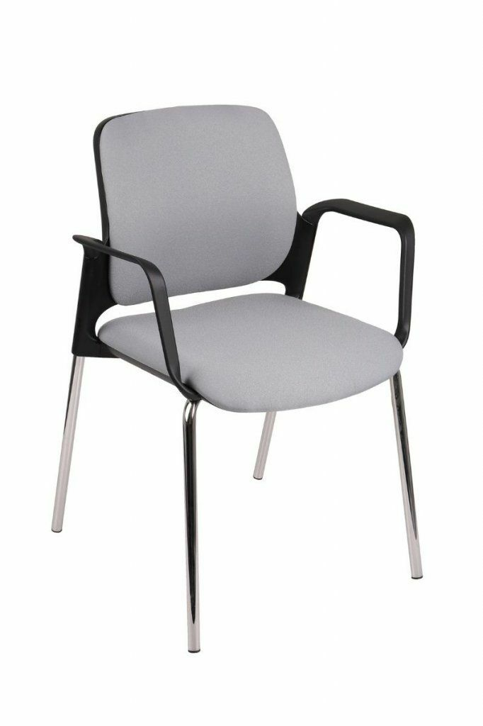 Krzesło konferencyjne Aspen 4L BT Arm black/chrome