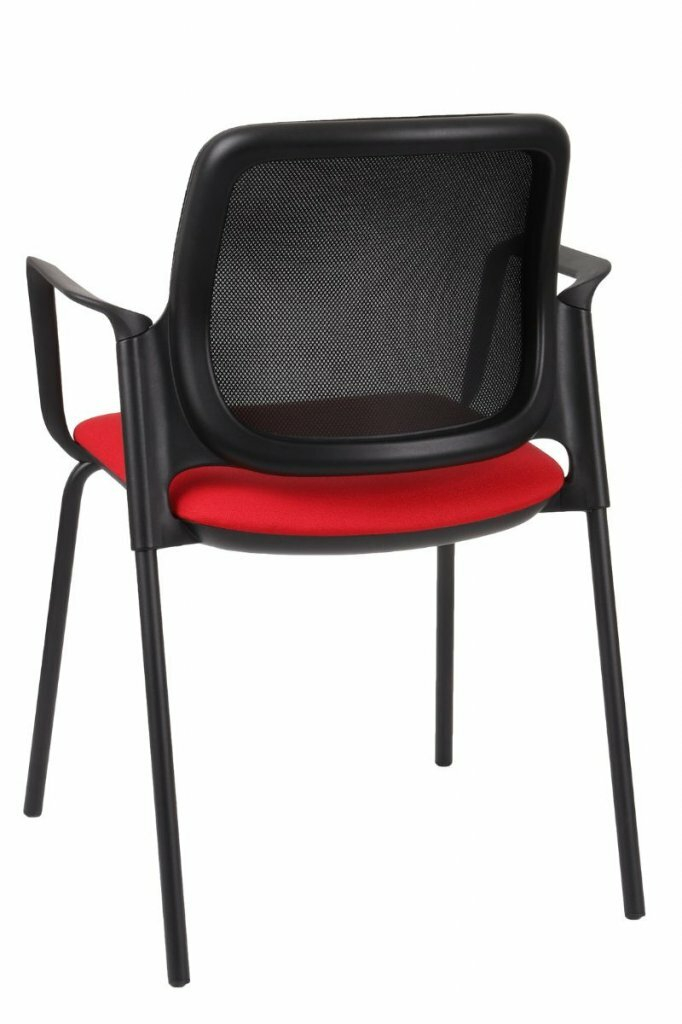 Krzesło konferencyjne Aspen 4L BS Arm black/chrome