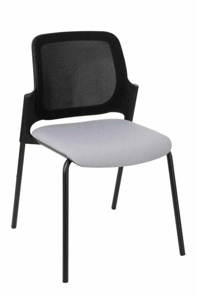 Krzesło konferencyjne Aspen 4L BS black/chrome