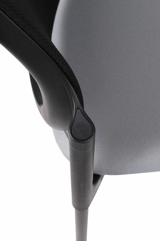 Krzesło konferencyjne Aspen 4L BS black/chrome