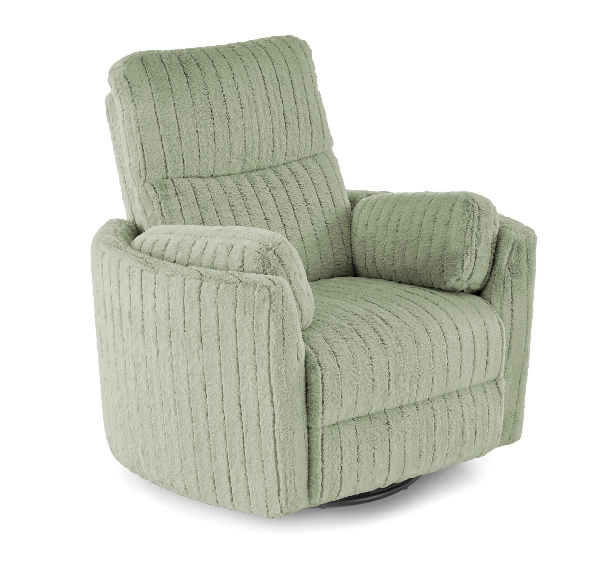 PEGAS fotel wypoczynkowy z Elektrycznym Rozkładaniem, Funkcją Obrotu i Kołyski, kolor miętowy