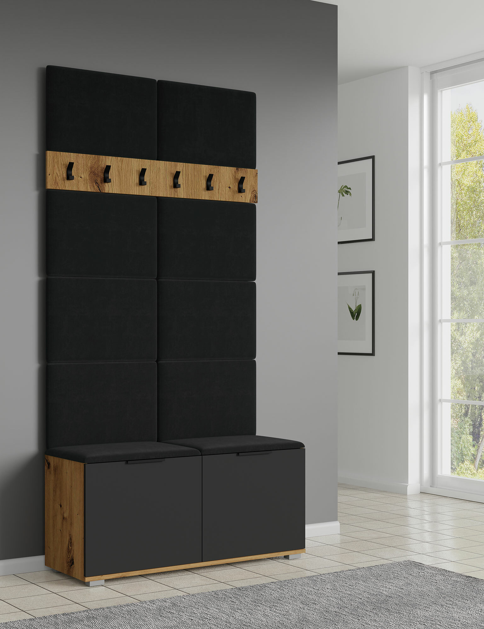 CLIF P-50 panel czarny BLUVEL #19