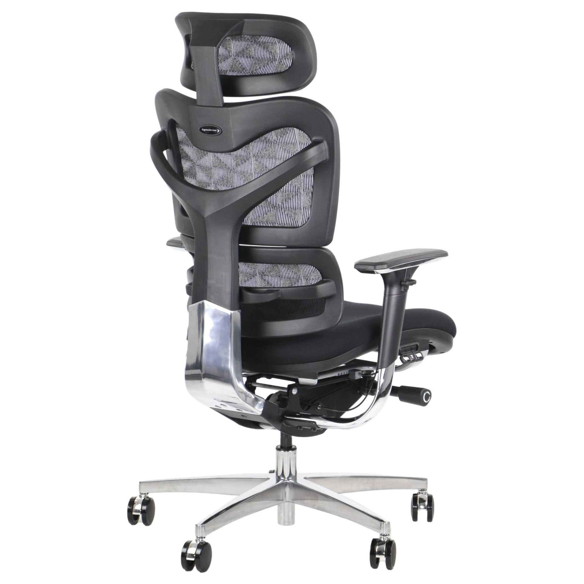 Fotel biurowy obrotowy ErgoNew S7(2) siedzisko tkaninowe