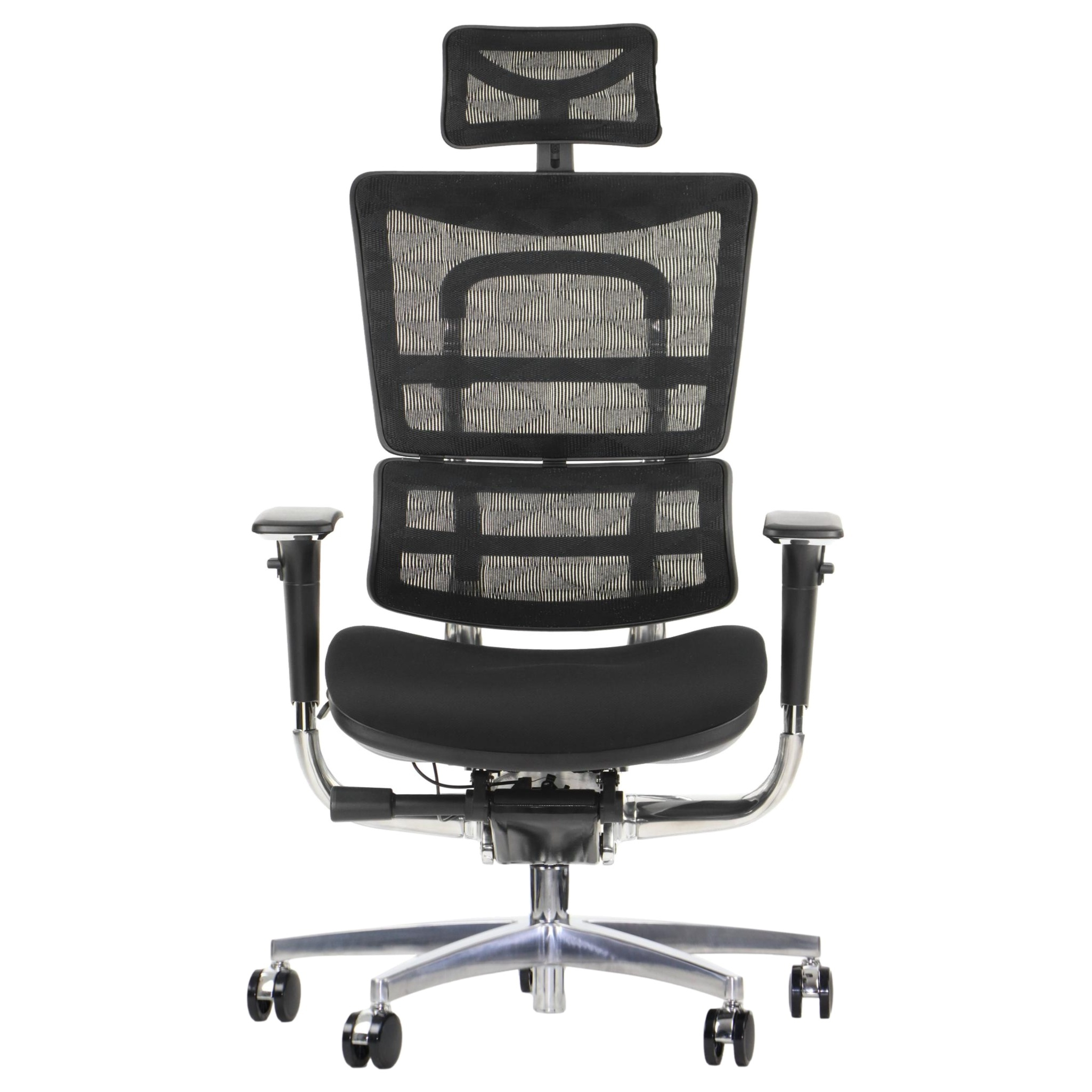 Fotel biurowy obrotowy ErgoNew S8(2) siedzisko tkaninowe