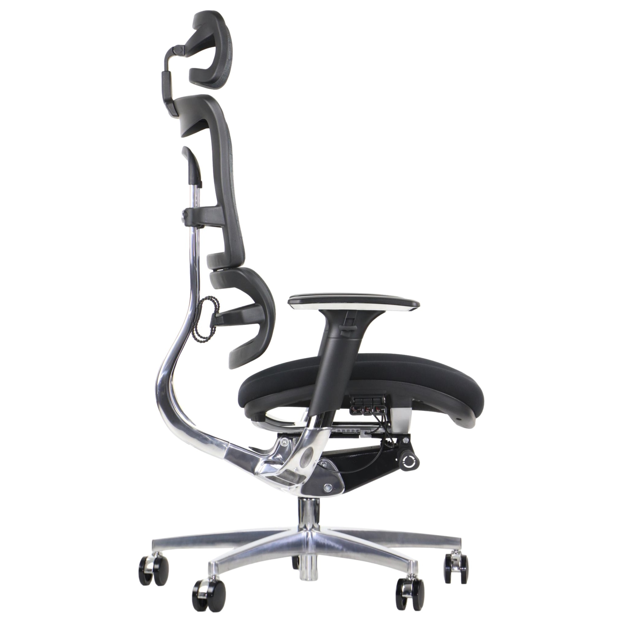 Fotel biurowy obrotowy ErgoNew S8(2) siedzisko tkaninowe