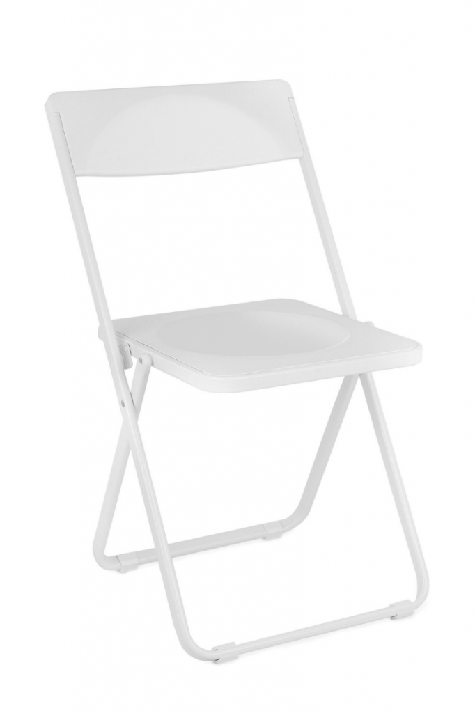 Krzesło konferencyjne SLIM białe