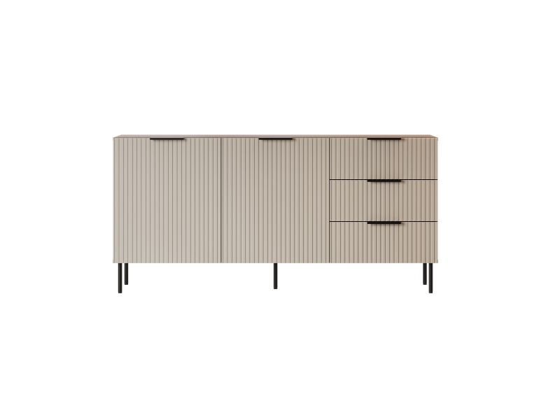 ALMERA komoda TYP 1 orzech warmia/ kaszmir ( 1 szt. = 2 p. )