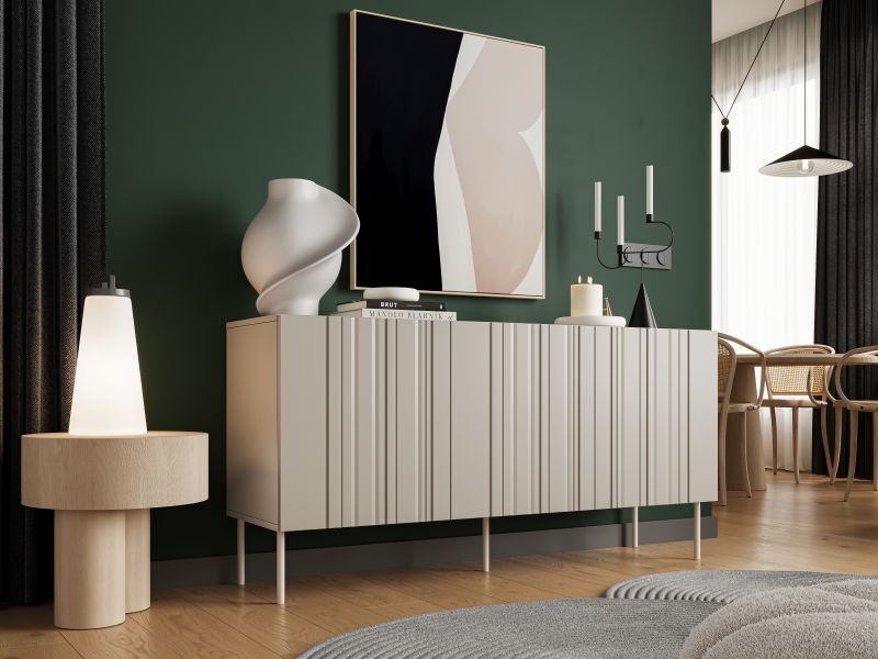 ISLA komoda 150 beż mat ( 1 szt.=2 p. )