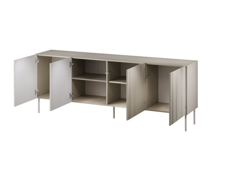 ISLA komoda 200 beżowy mat ( 1 szt.=2 p. )