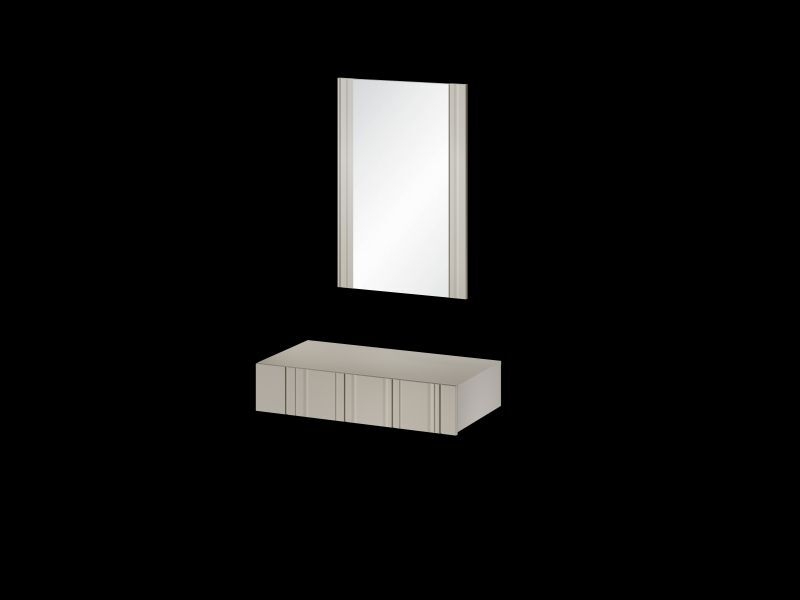 ISLA toaletka beż mat ( 1 szt.=1 p. )