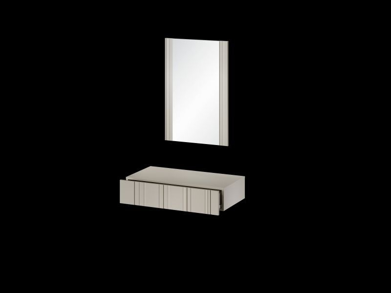 ISLA toaletka beż mat ( 1 szt.=1 p. )