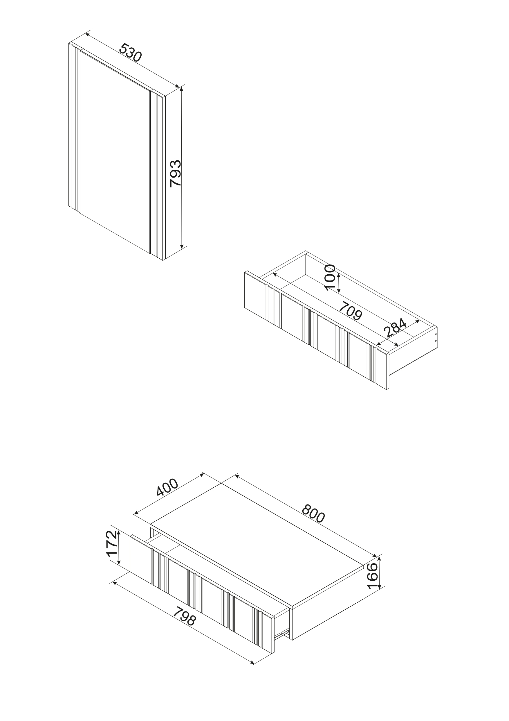ISLA toaletka beż mat ( 1 szt.=1 p. )