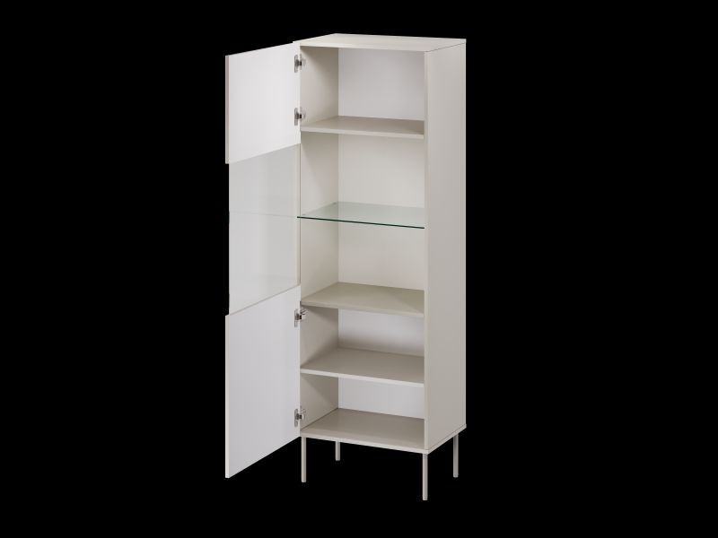 ISLA witryna 60 beż mat ( 1 szt.=2 p. )