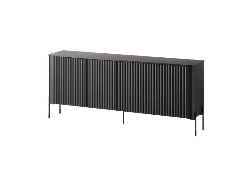 VERA komoda 190 czarny ( 1 szt.=2 p. )