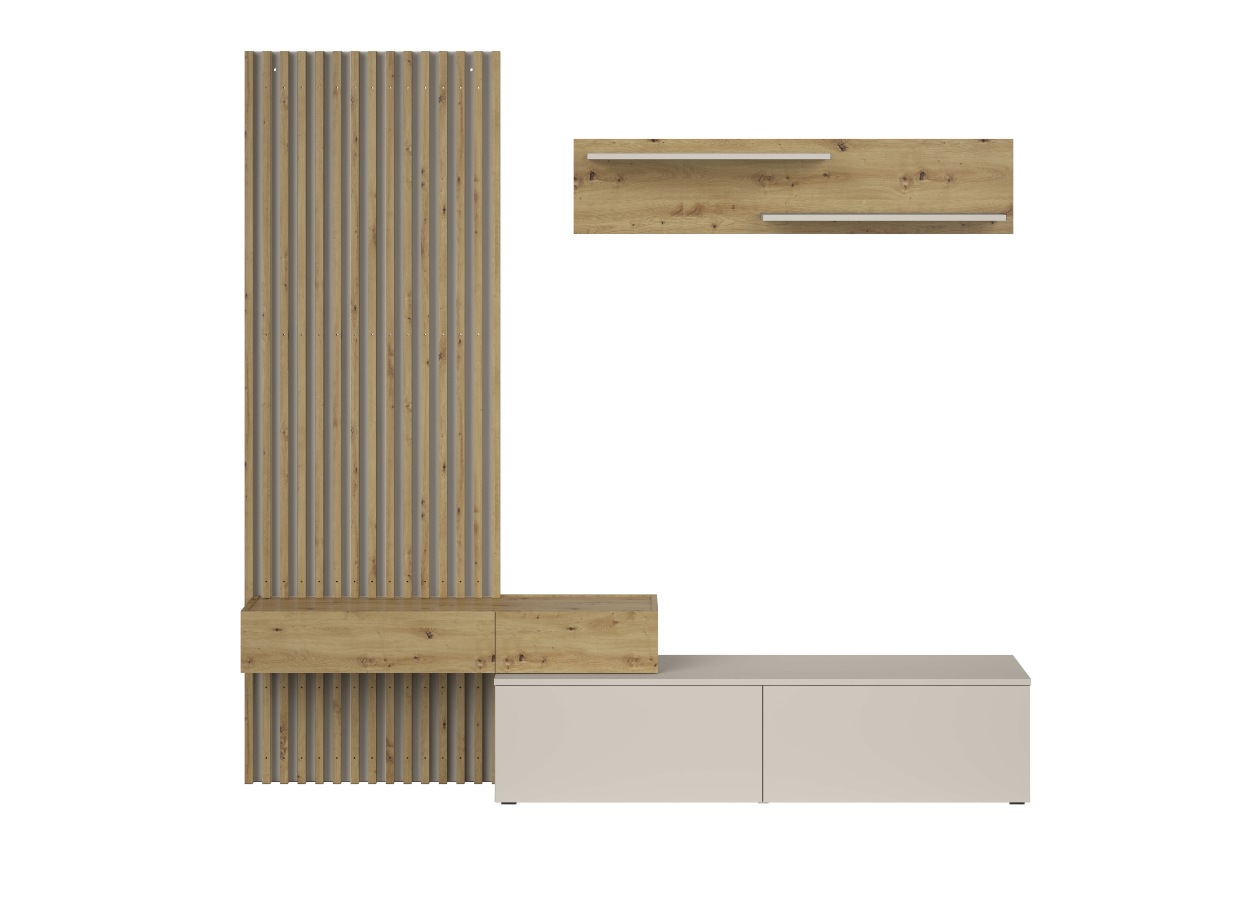 CAMINO zestaw mebli, kolor: dąb artisan - kaszmir