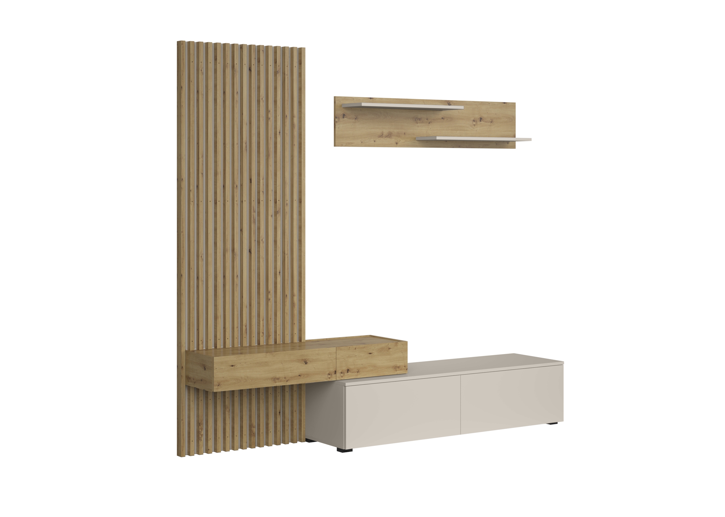 CAMINO zestaw mebli, kolor: dąb artisan - kaszmir