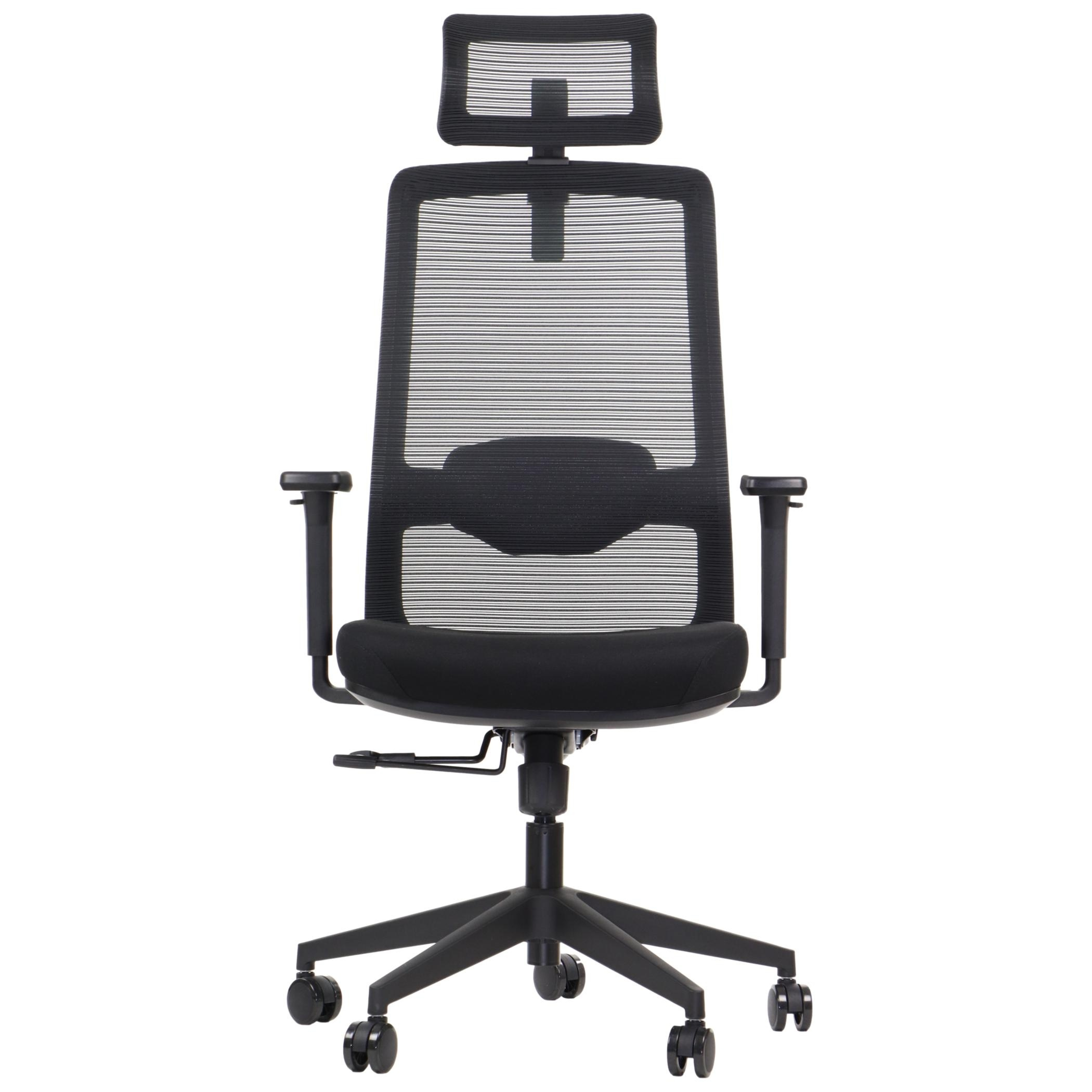 Fotel obrotowy WISTER M czarny