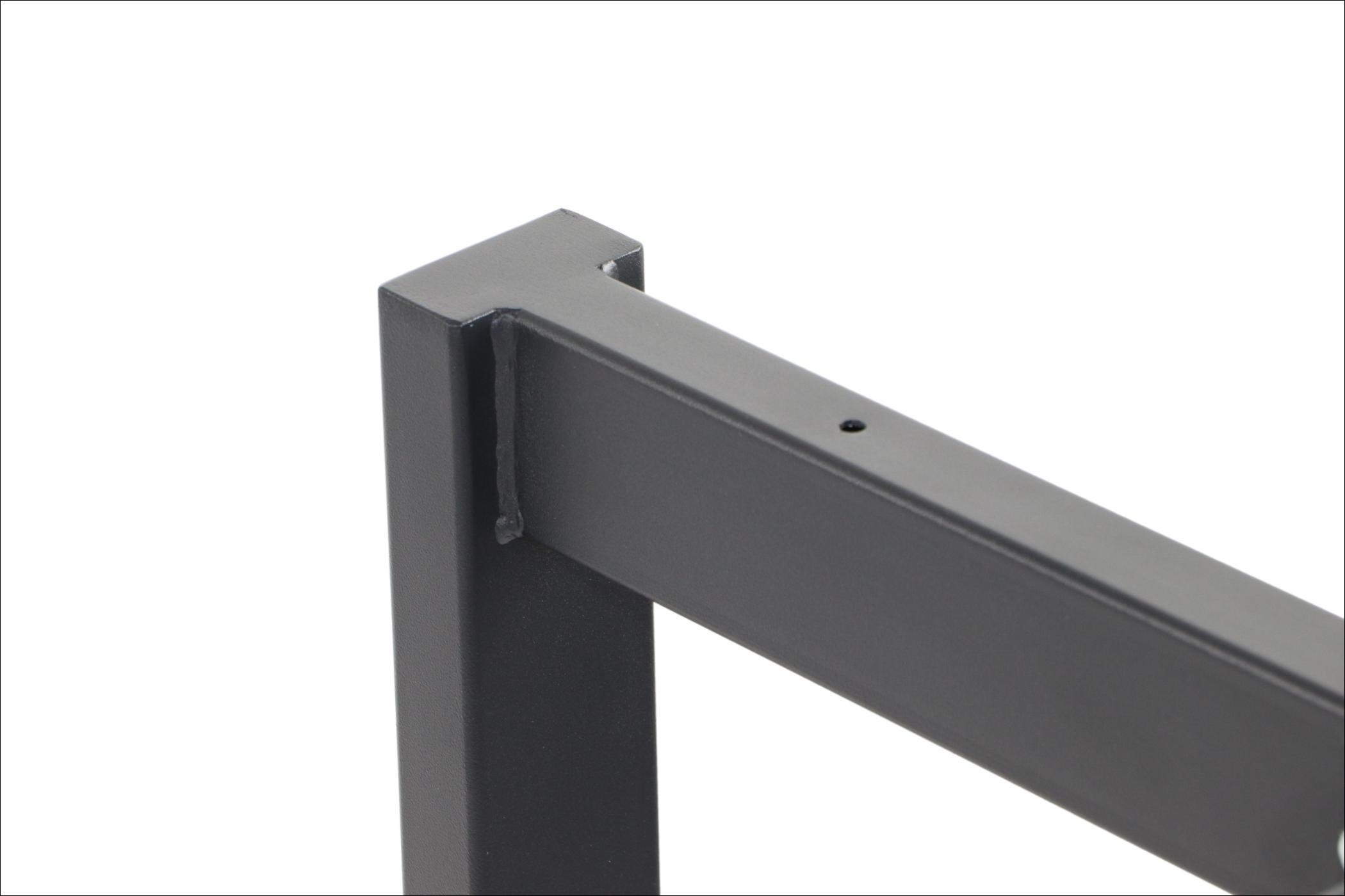 Stelaż metalowy do stołu/biurka NY-132A/70 z regulacją długości belki 119 - 179 x szer.69,6 x wys. 72,5 kolor czarny