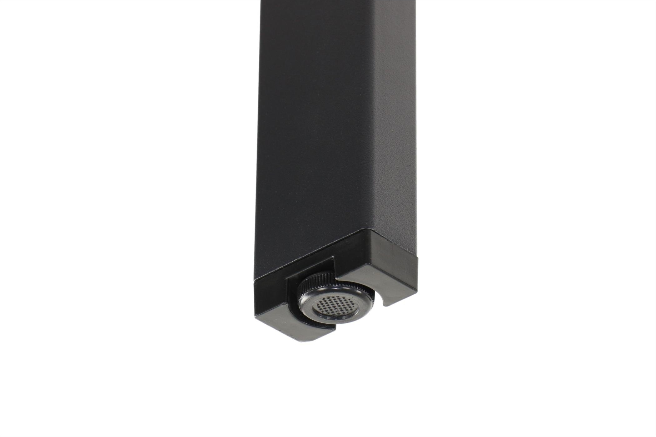 Stelaż metalowy do stołu/biurka NY-132A/70 z regulacją długości belki 119 - 179 x szer.69,6 x wys. 72,5 kolor czarny