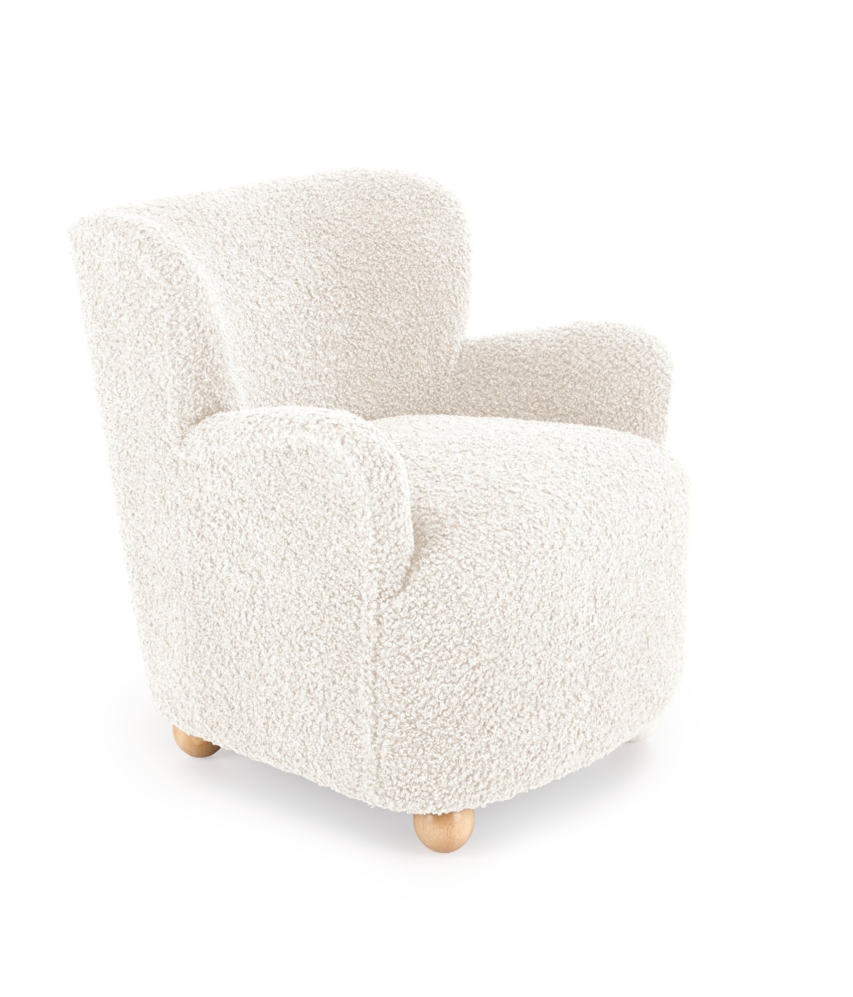 CLAUDIO fotel wypoczynkowy kremowy (1p=1szt)