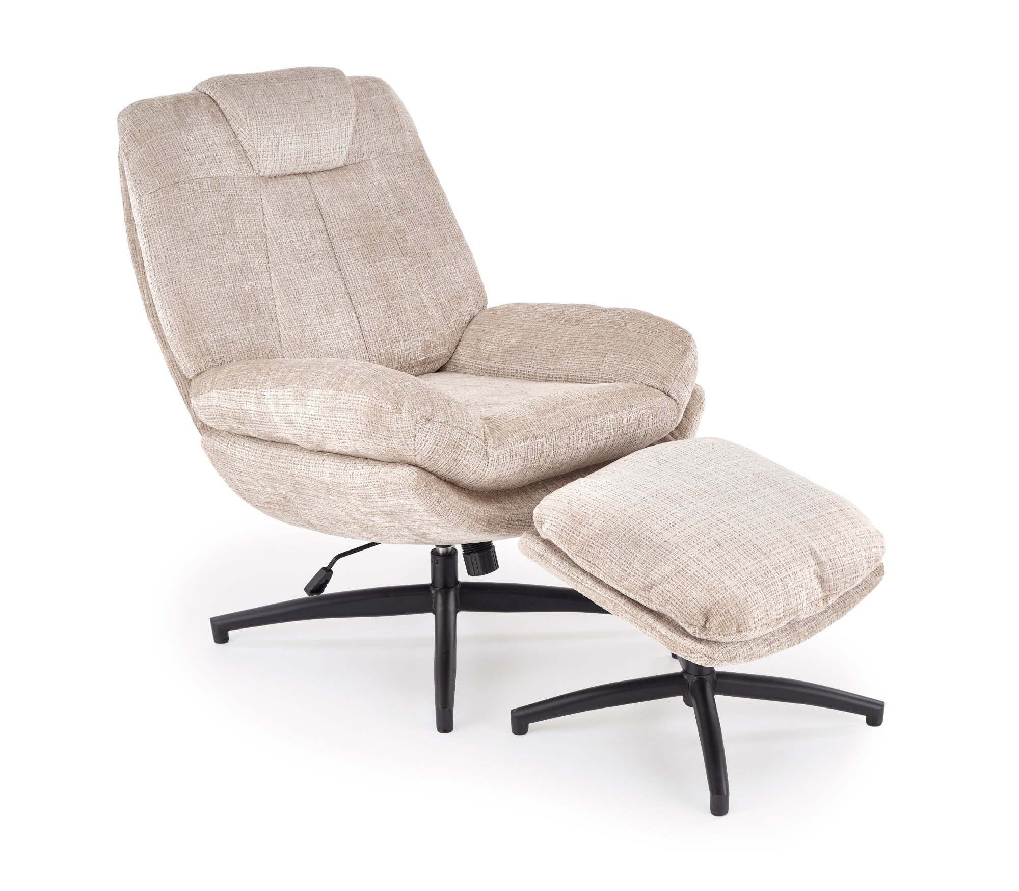 DECLAN fotel wypoczynkowy, beżowy (1p=1szt)