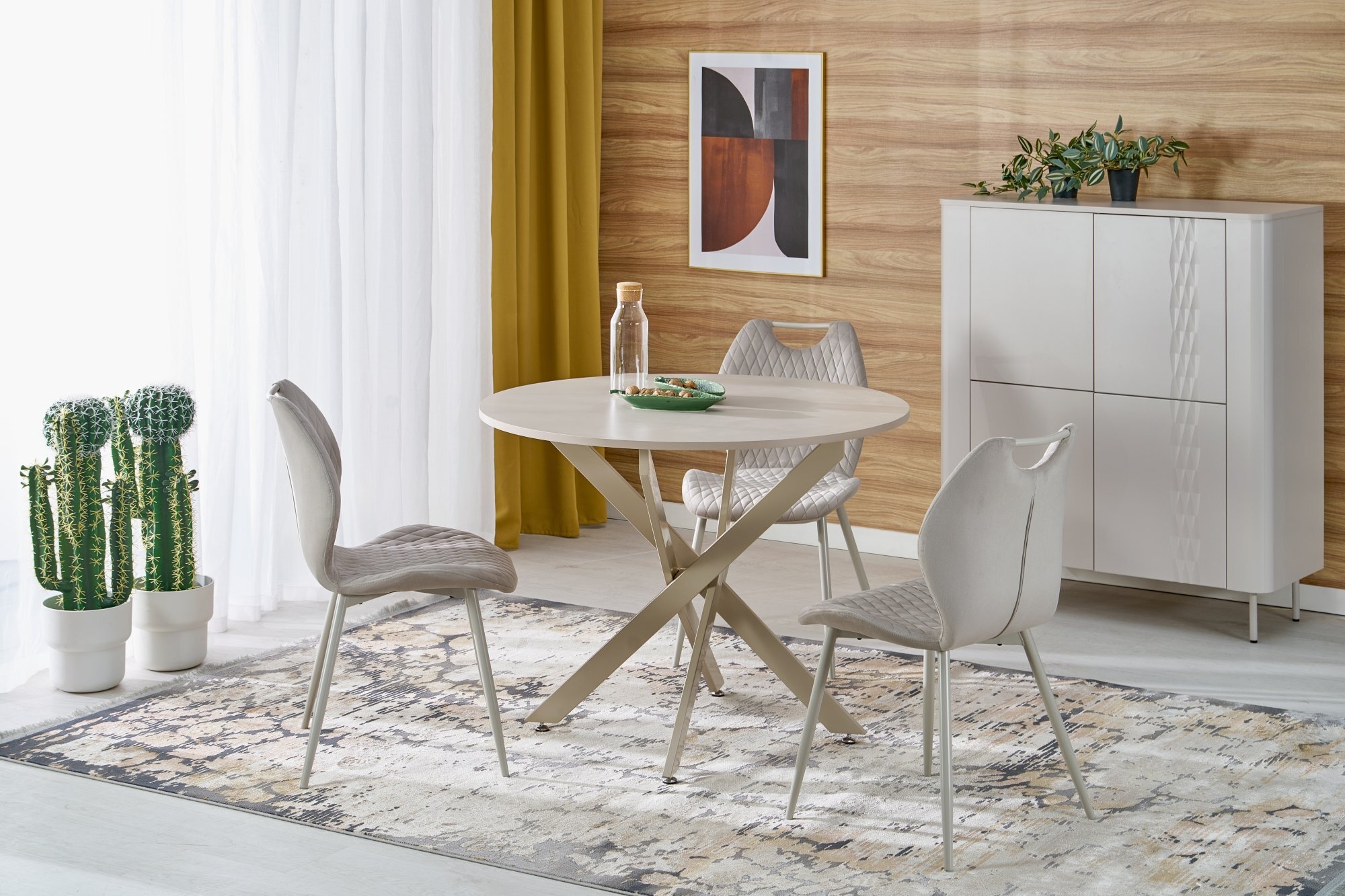 EDGAR stół, kaszmirowy (2p=1szt)