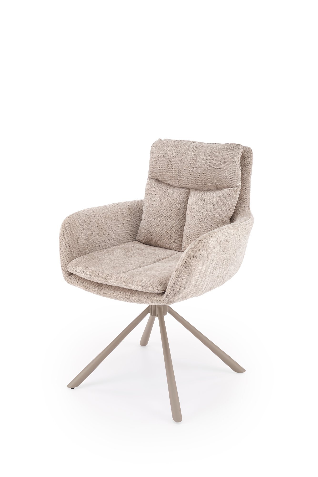 K495 krzesło nogi - kaszmir, siedzisko - beżowy (1p=2szt)