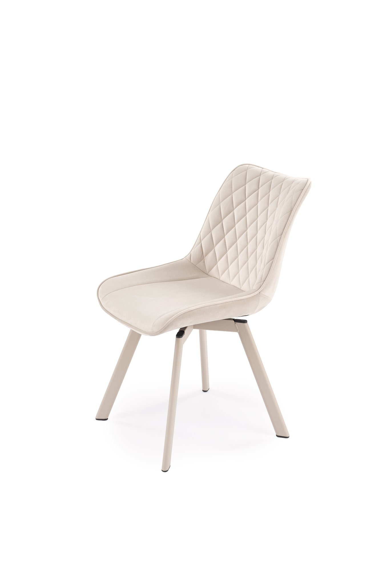 K520_CS krzesło nogi - kaszmir, siedzisko - jasny beżowy (1p=2szt)