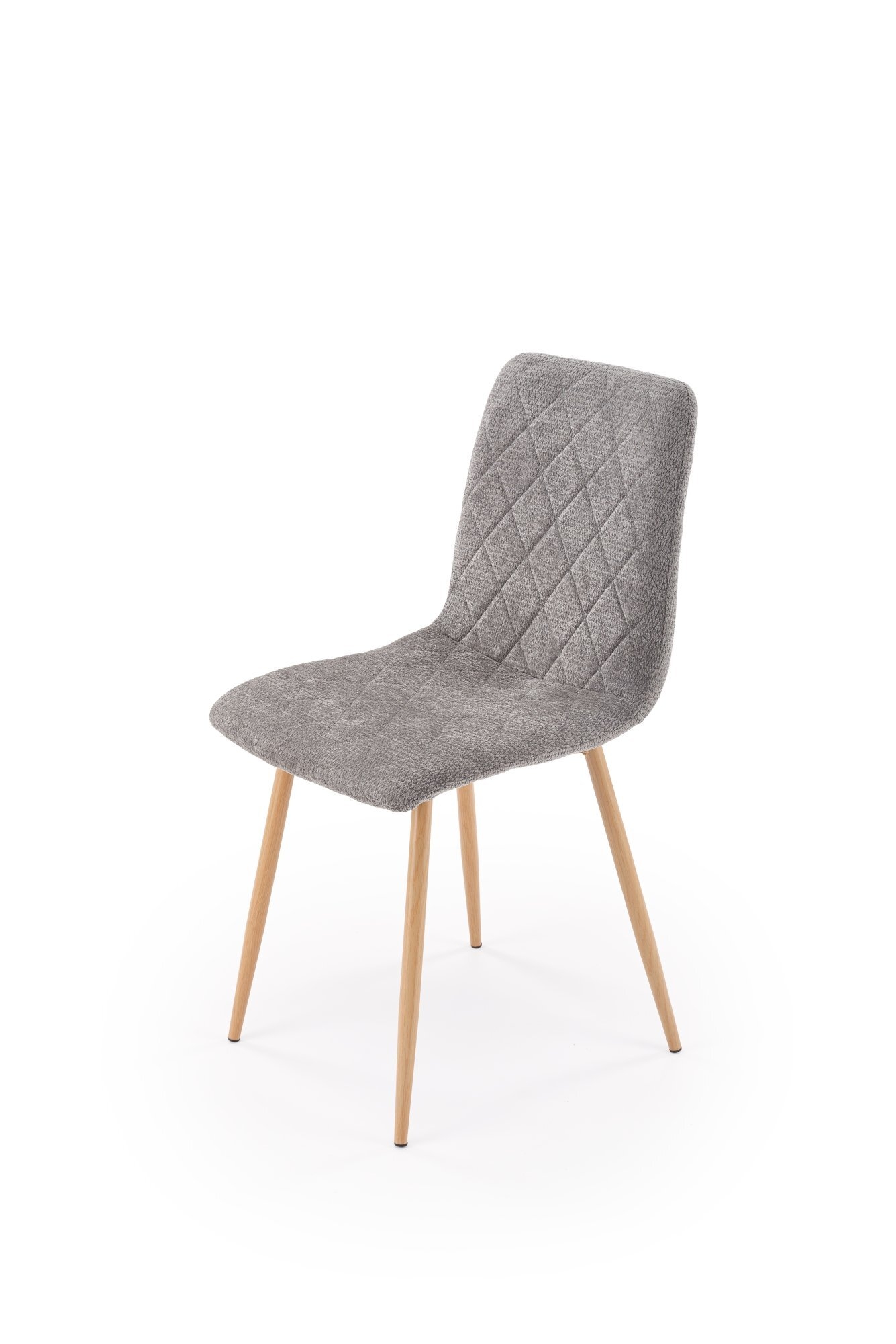 K525 WDF krzesło popielaty / naturalny (1p=4szt)