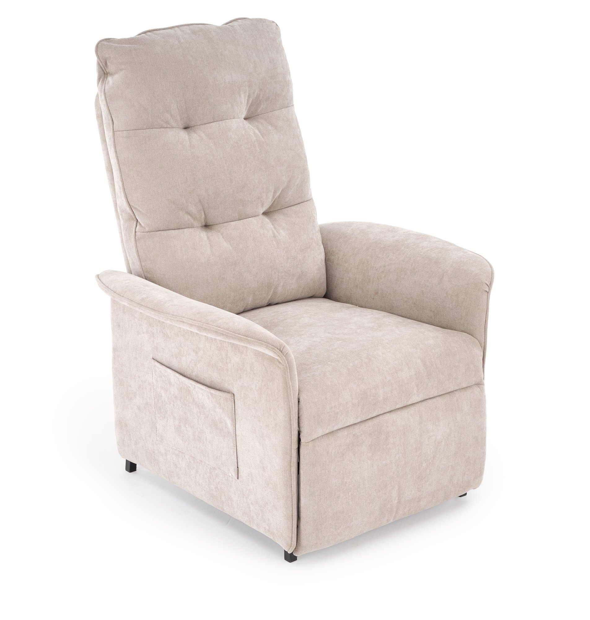 NAXOS fotel wypoczynkowy, beżowy (1p=1szt)