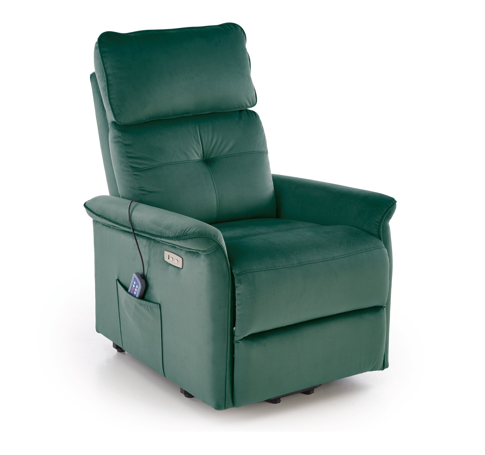 SEMIR 2 fotel wypoczynkowy ciemny zielony (2p=1szt)