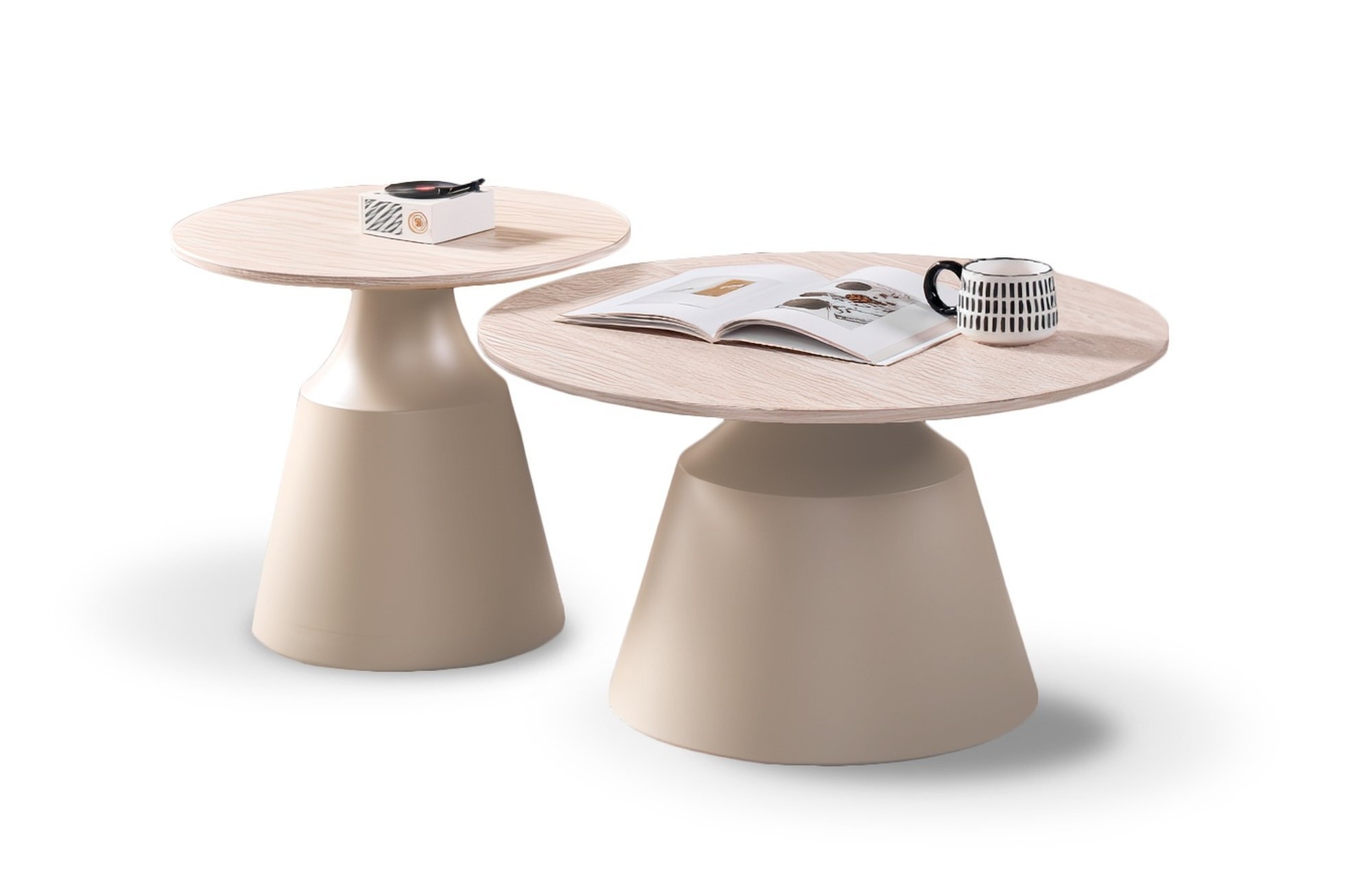 ZURICH zestaw 2 ław trawertyn / kaszmir (2p=1set)