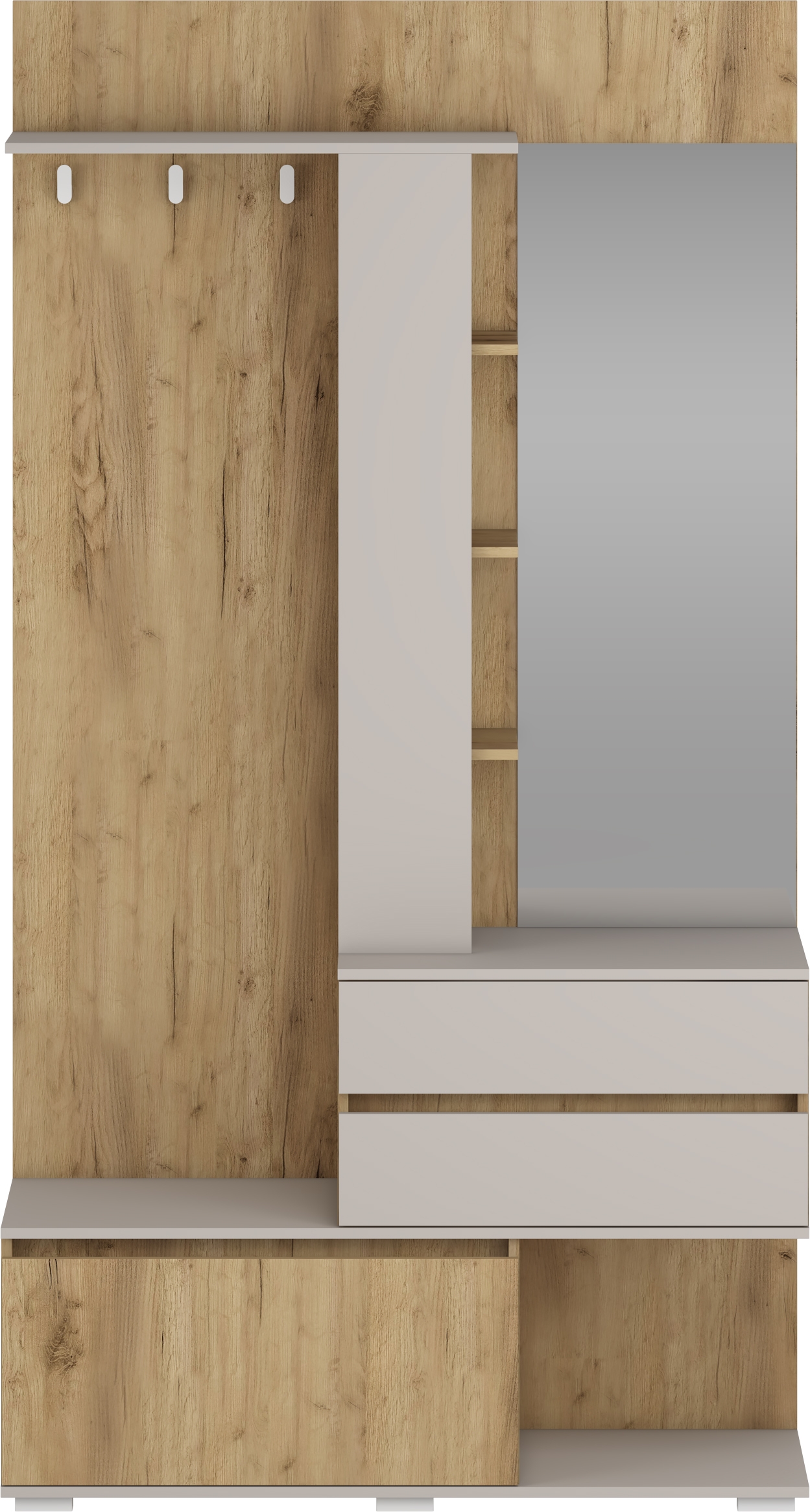 BAFRA przedpokój dąb złoty / kaszmir (3p=1szt)