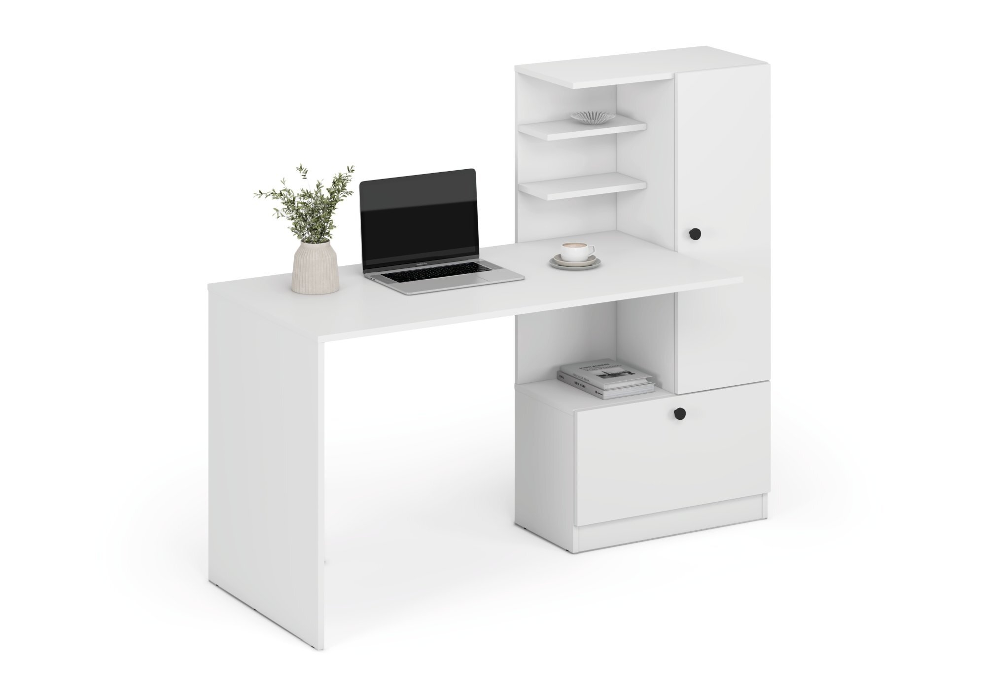 HOBAS biurko, biały (2p=1szt)